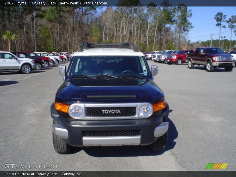 Black Cherry Pearl / Dark Charcoal 2007 Toyota FJ Cruiser
