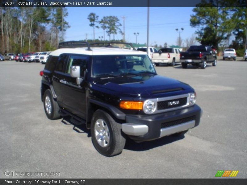 Black Cherry Pearl / Dark Charcoal 2007 Toyota FJ Cruiser