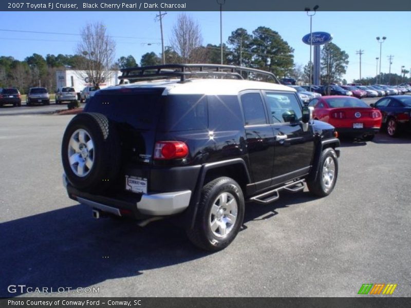 Black Cherry Pearl / Dark Charcoal 2007 Toyota FJ Cruiser