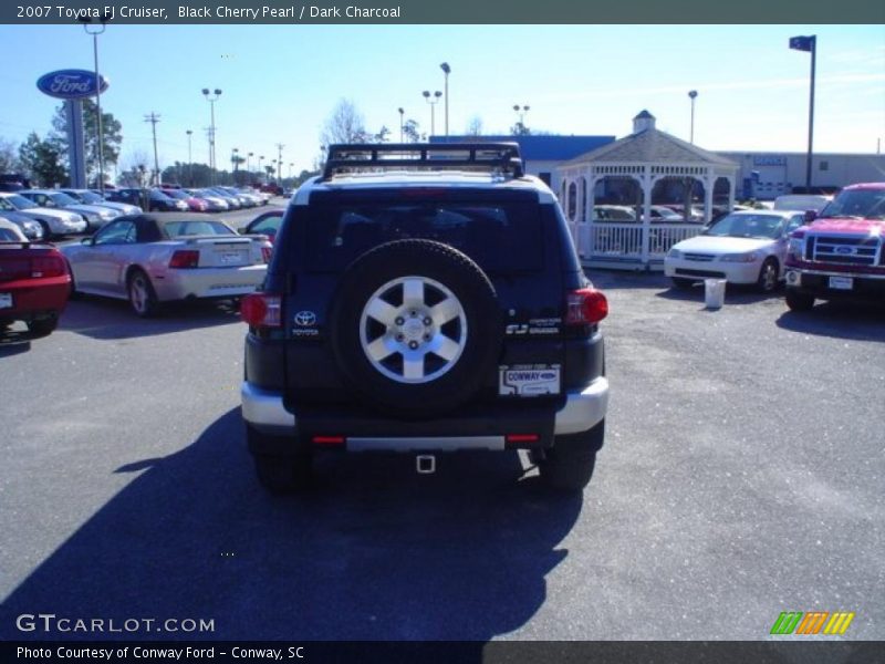 Black Cherry Pearl / Dark Charcoal 2007 Toyota FJ Cruiser