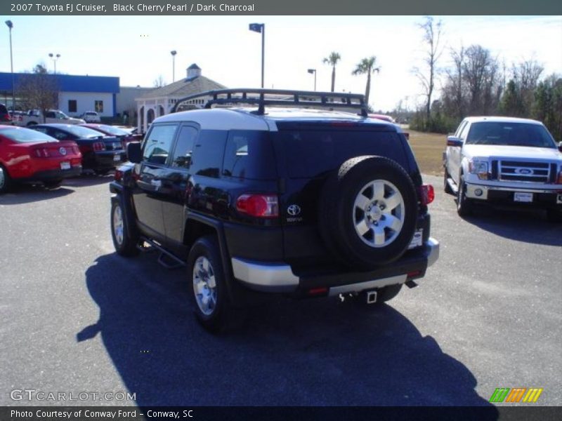 Black Cherry Pearl / Dark Charcoal 2007 Toyota FJ Cruiser