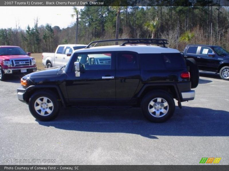 Black Cherry Pearl / Dark Charcoal 2007 Toyota FJ Cruiser