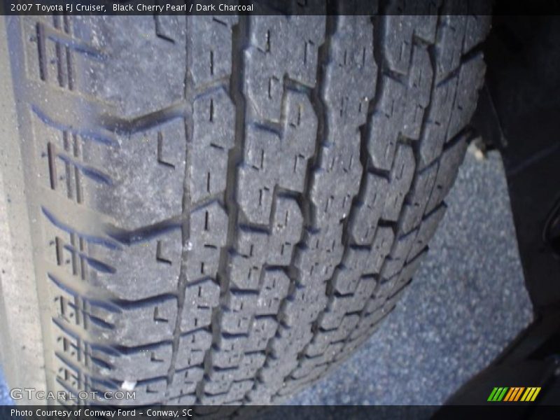 Black Cherry Pearl / Dark Charcoal 2007 Toyota FJ Cruiser