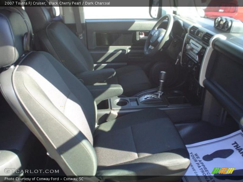Black Cherry Pearl / Dark Charcoal 2007 Toyota FJ Cruiser