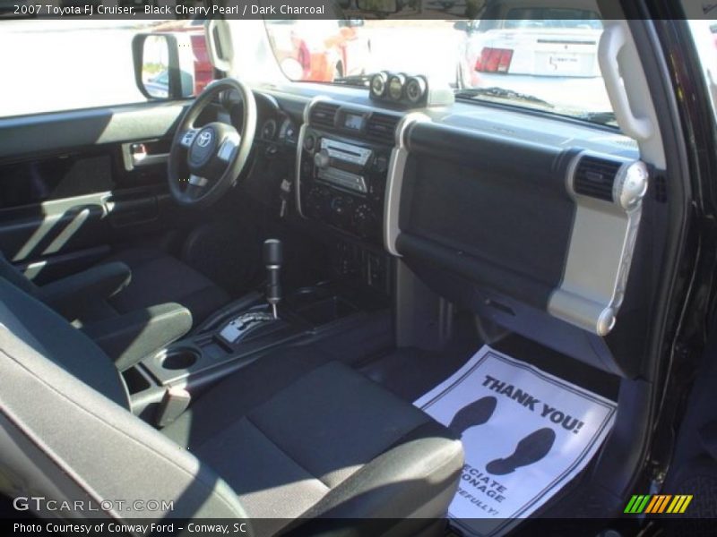 Black Cherry Pearl / Dark Charcoal 2007 Toyota FJ Cruiser