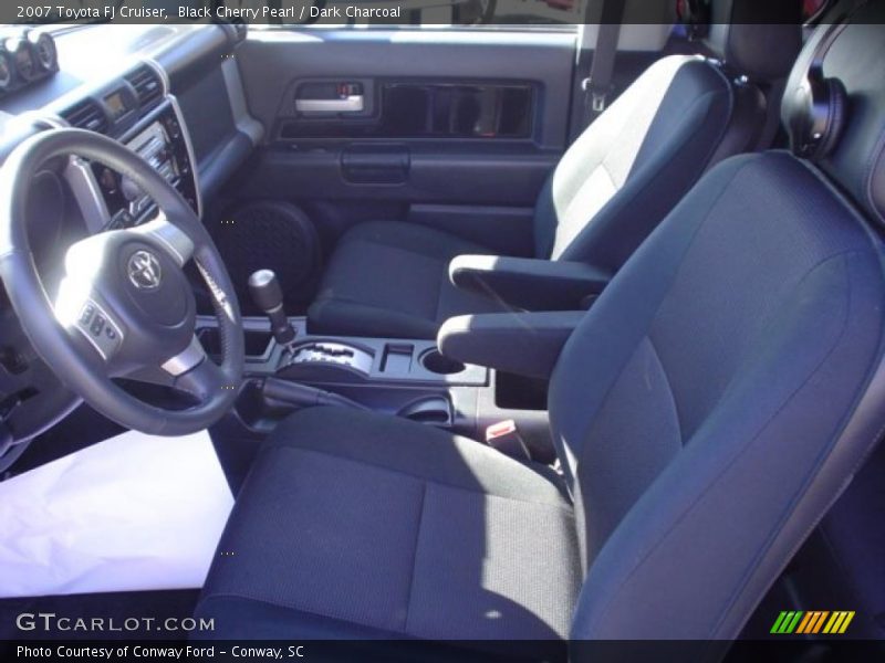 Black Cherry Pearl / Dark Charcoal 2007 Toyota FJ Cruiser