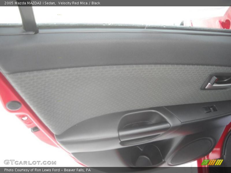 Velocity Red Mica / Black 2005 Mazda MAZDA3 i Sedan