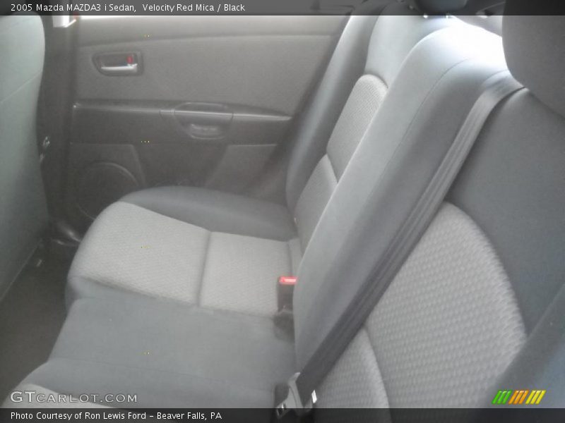 Velocity Red Mica / Black 2005 Mazda MAZDA3 i Sedan