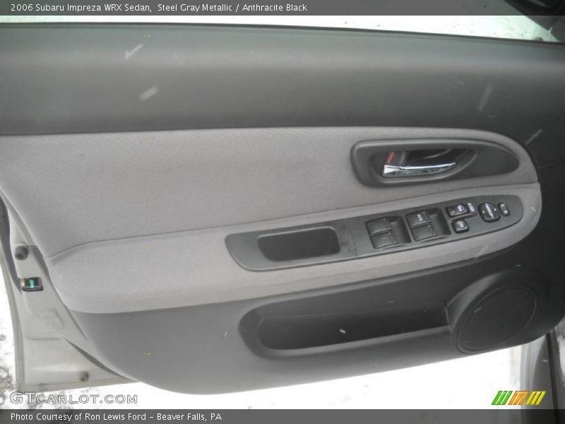 Steel Gray Metallic / Anthracite Black 2006 Subaru Impreza WRX Sedan
