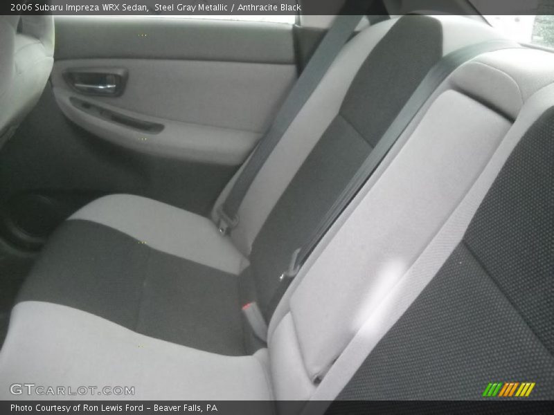 Steel Gray Metallic / Anthracite Black 2006 Subaru Impreza WRX Sedan