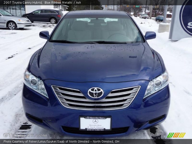 Blue Ribbon Metallic / Ash 2007 Toyota Camry Hybrid