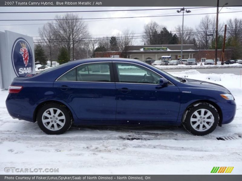Blue Ribbon Metallic / Ash 2007 Toyota Camry Hybrid