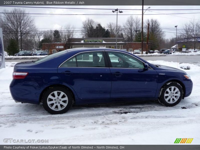 Blue Ribbon Metallic / Ash 2007 Toyota Camry Hybrid