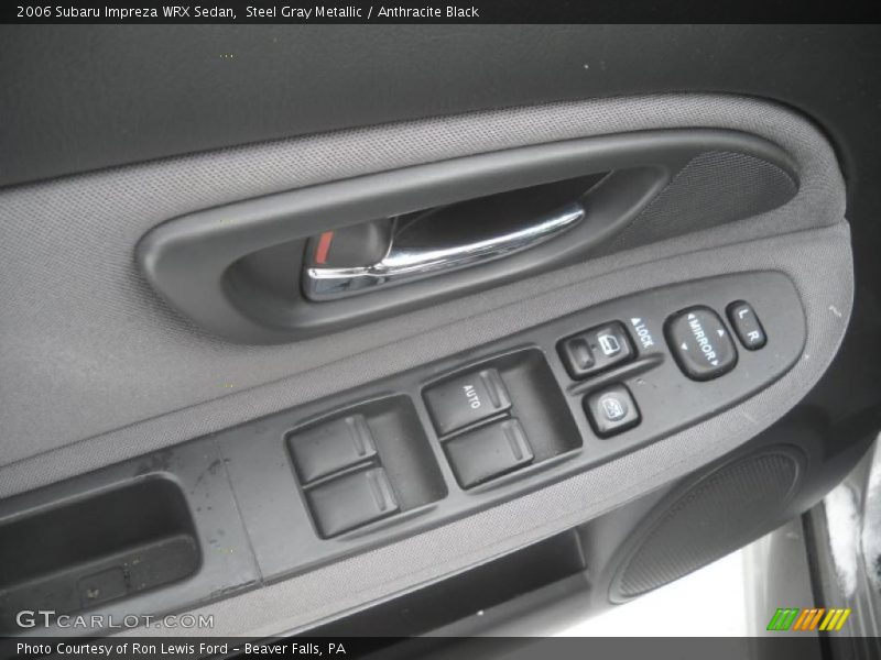 Steel Gray Metallic / Anthracite Black 2006 Subaru Impreza WRX Sedan