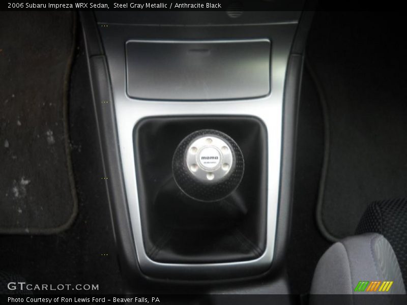 Steel Gray Metallic / Anthracite Black 2006 Subaru Impreza WRX Sedan