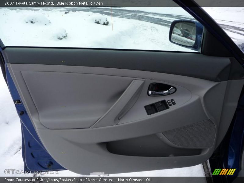 Blue Ribbon Metallic / Ash 2007 Toyota Camry Hybrid