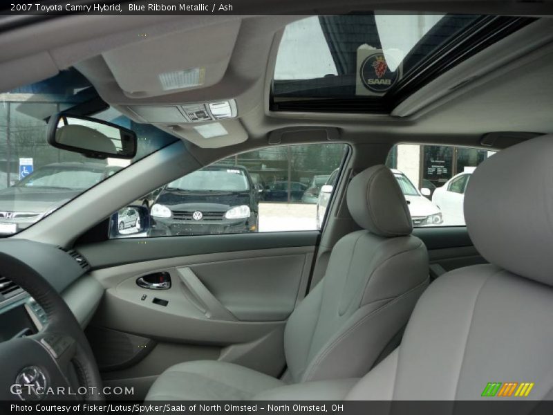 Blue Ribbon Metallic / Ash 2007 Toyota Camry Hybrid