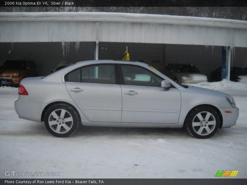 Silver / Black 2006 Kia Optima EX V6