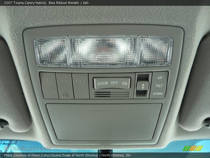 Blue Ribbon Metallic / Ash 2007 Toyota Camry Hybrid