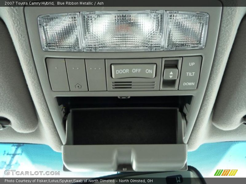 Blue Ribbon Metallic / Ash 2007 Toyota Camry Hybrid