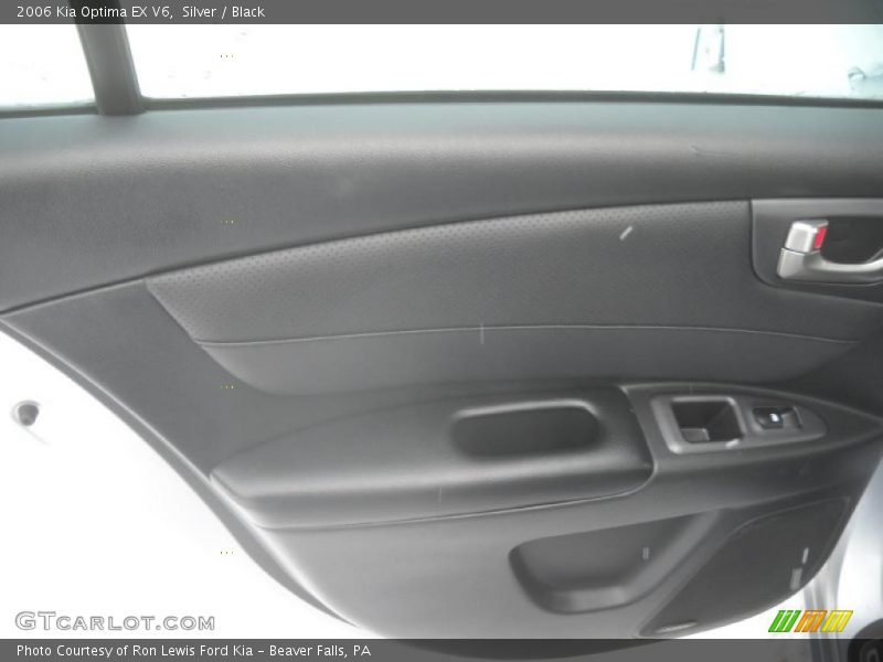 Silver / Black 2006 Kia Optima EX V6