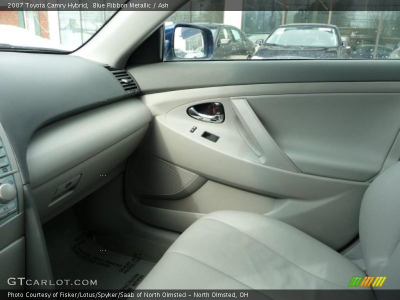Blue Ribbon Metallic / Ash 2007 Toyota Camry Hybrid