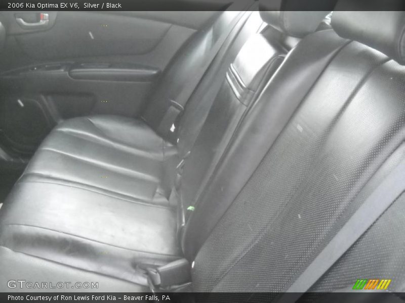 Silver / Black 2006 Kia Optima EX V6