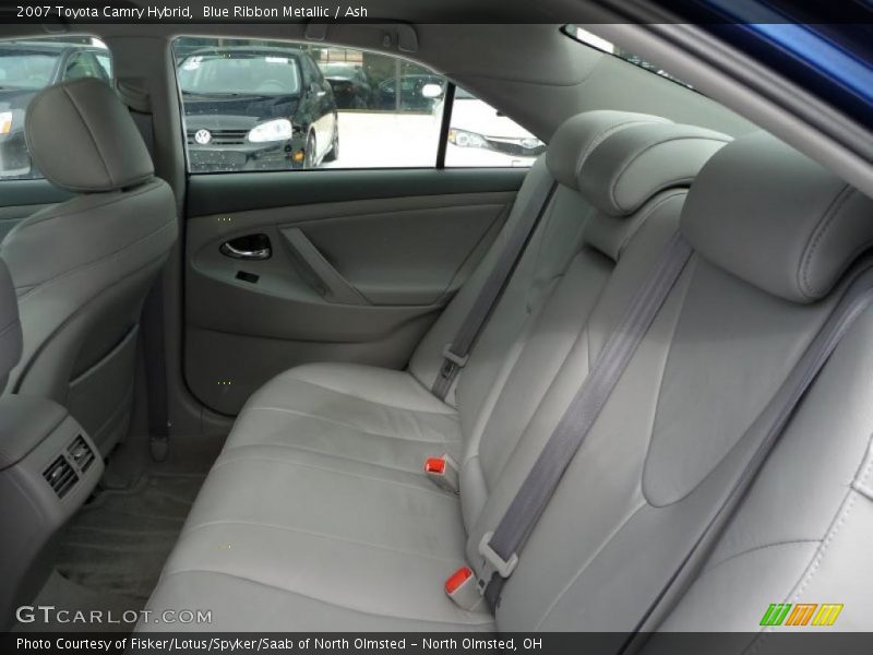 Blue Ribbon Metallic / Ash 2007 Toyota Camry Hybrid