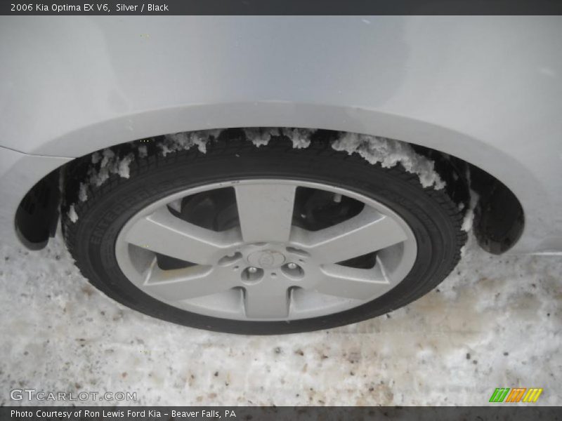 Silver / Black 2006 Kia Optima EX V6