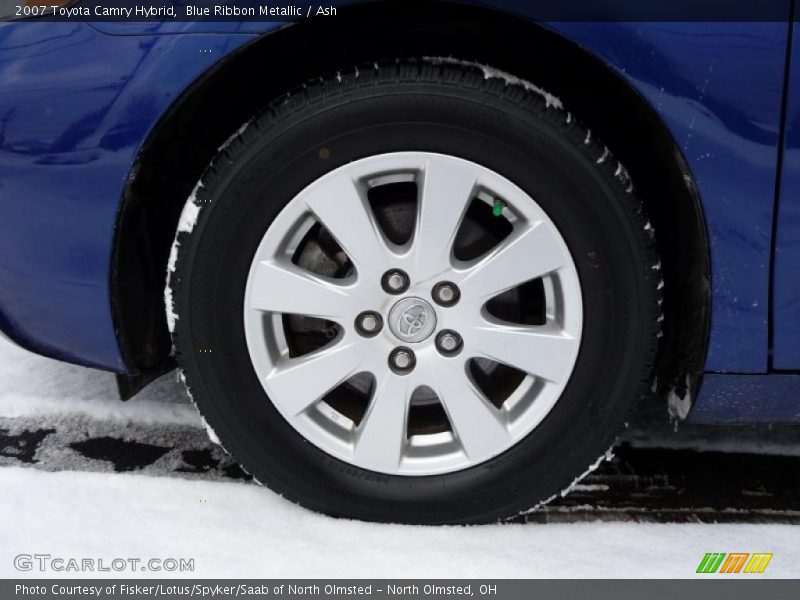 Blue Ribbon Metallic / Ash 2007 Toyota Camry Hybrid