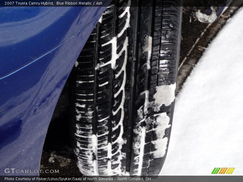 Blue Ribbon Metallic / Ash 2007 Toyota Camry Hybrid