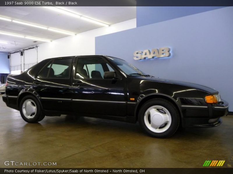 Black / Black 1997 Saab 9000 CSE Turbo