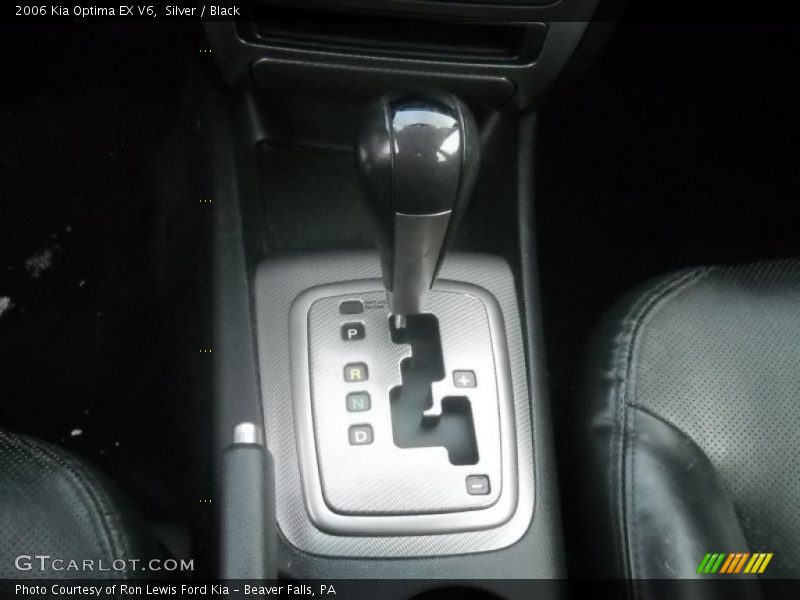 Silver / Black 2006 Kia Optima EX V6
