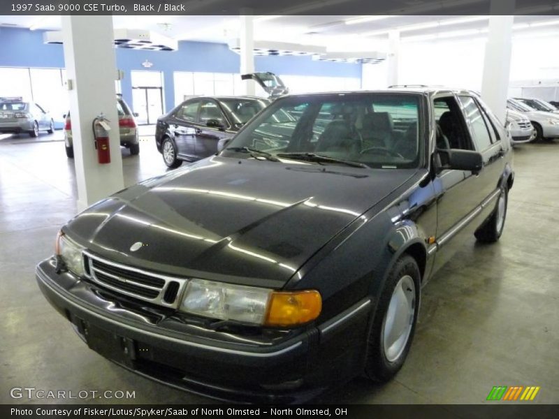 Black / Black 1997 Saab 9000 CSE Turbo