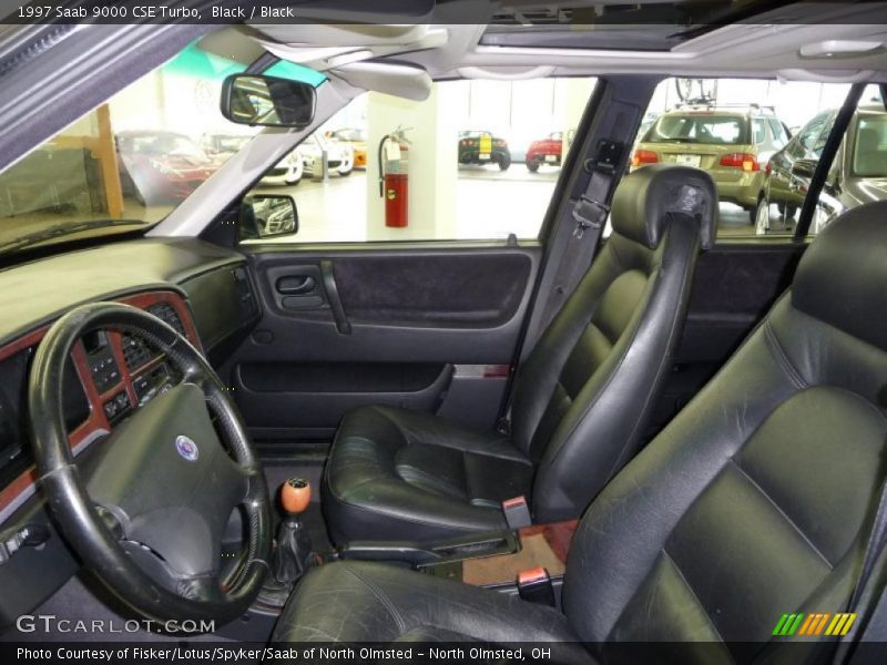 Black / Black 1997 Saab 9000 CSE Turbo