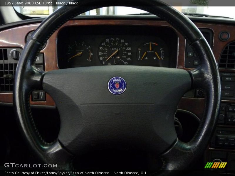 Black / Black 1997 Saab 9000 CSE Turbo