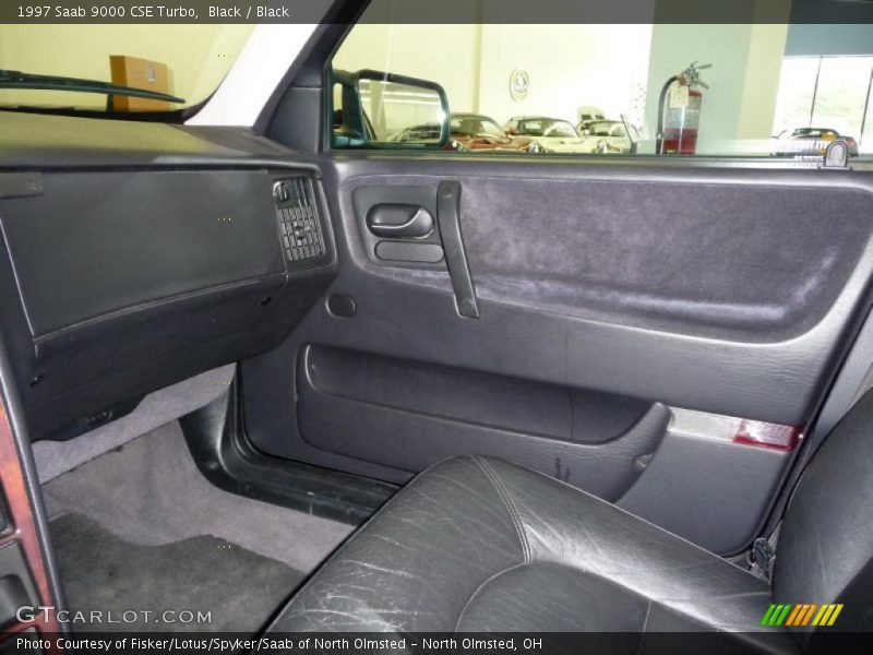 Black / Black 1997 Saab 9000 CSE Turbo