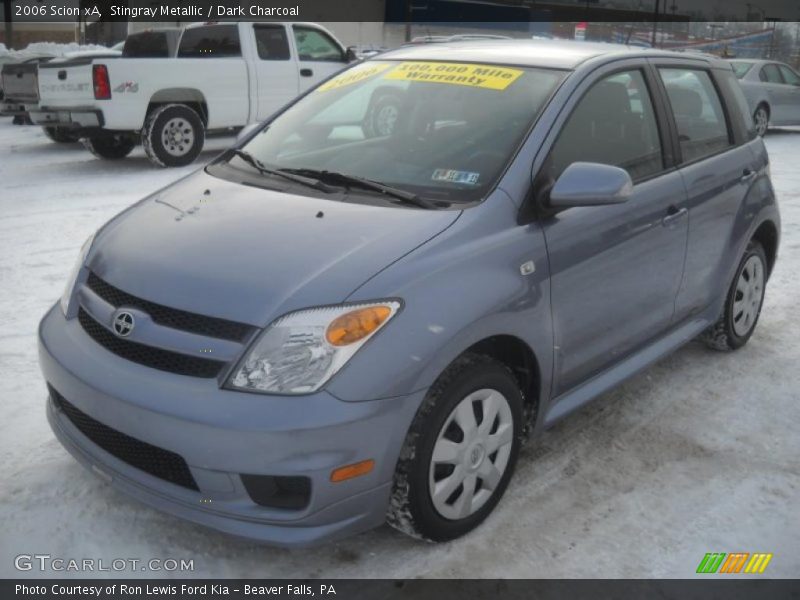Stingray Metallic / Dark Charcoal 2006 Scion xA
