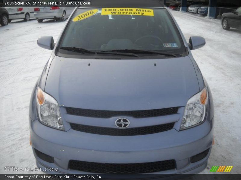 Stingray Metallic / Dark Charcoal 2006 Scion xA