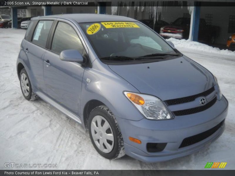 Stingray Metallic / Dark Charcoal 2006 Scion xA
