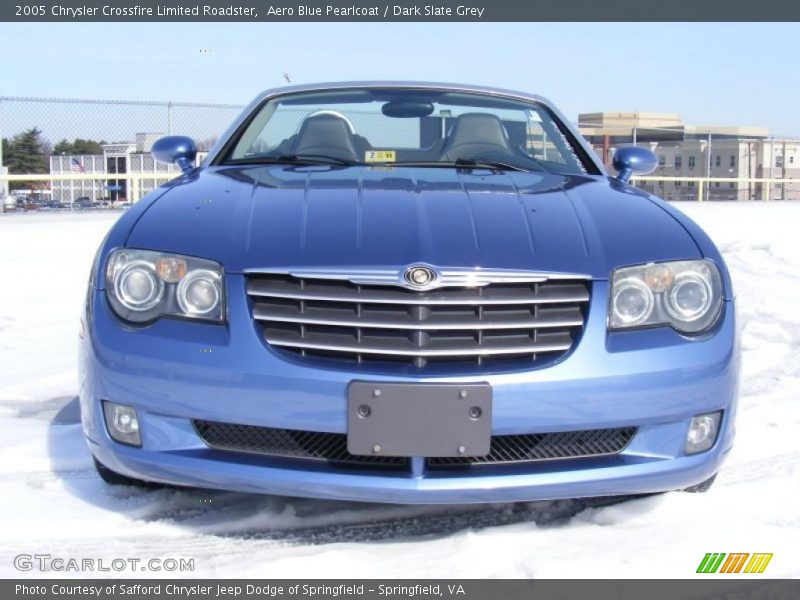 Aero Blue Pearlcoat / Dark Slate Grey 2005 Chrysler Crossfire Limited Roadster