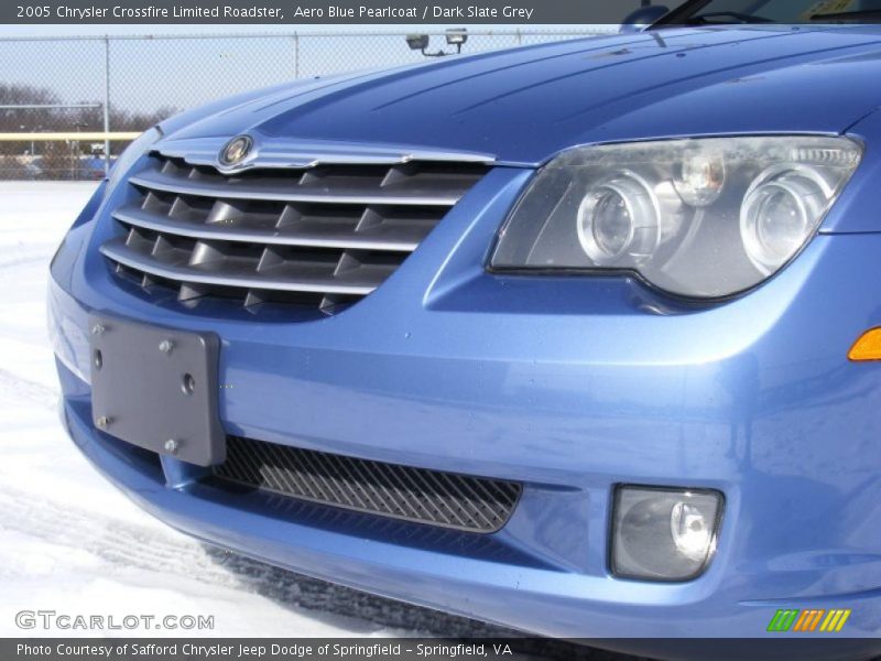 Aero Blue Pearlcoat / Dark Slate Grey 2005 Chrysler Crossfire Limited Roadster