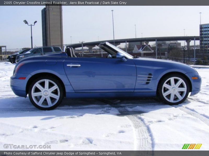 Aero Blue Pearlcoat / Dark Slate Grey 2005 Chrysler Crossfire Limited Roadster