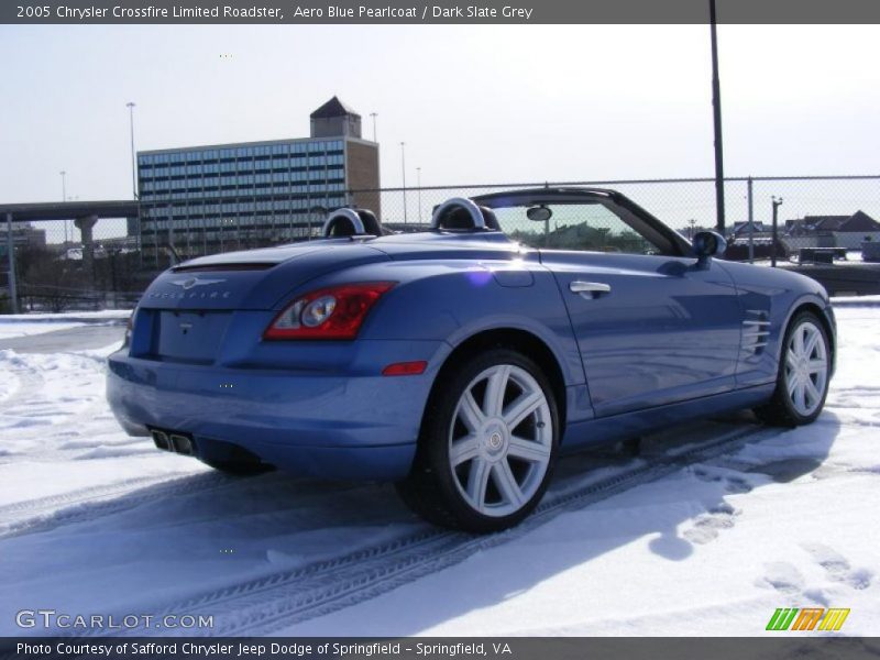 Aero Blue Pearlcoat / Dark Slate Grey 2005 Chrysler Crossfire Limited Roadster