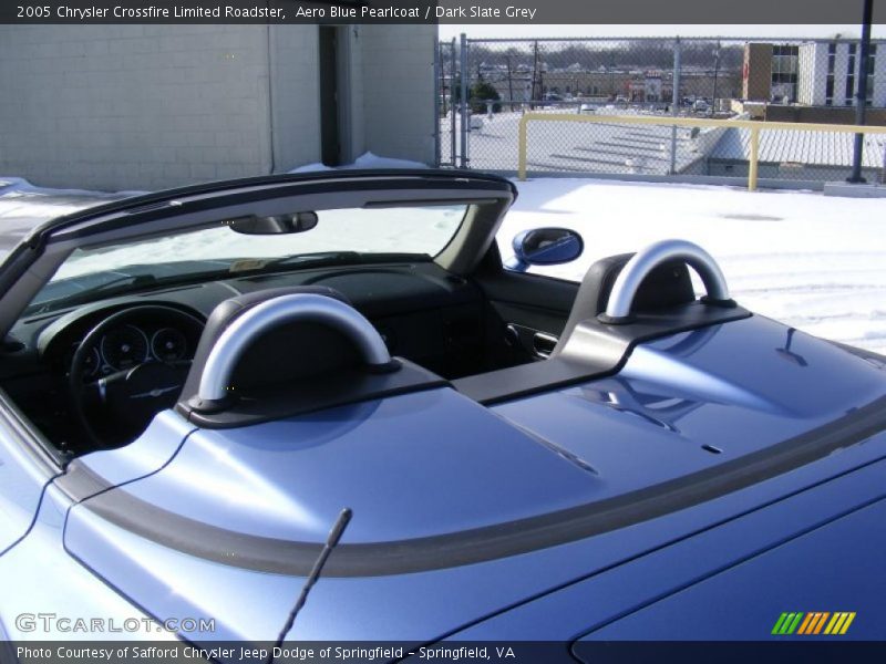 Aero Blue Pearlcoat / Dark Slate Grey 2005 Chrysler Crossfire Limited Roadster