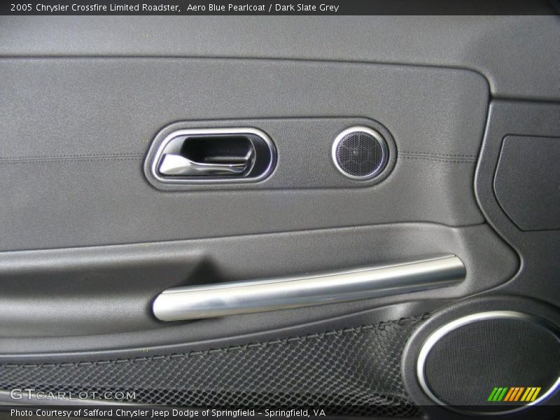 Aero Blue Pearlcoat / Dark Slate Grey 2005 Chrysler Crossfire Limited Roadster