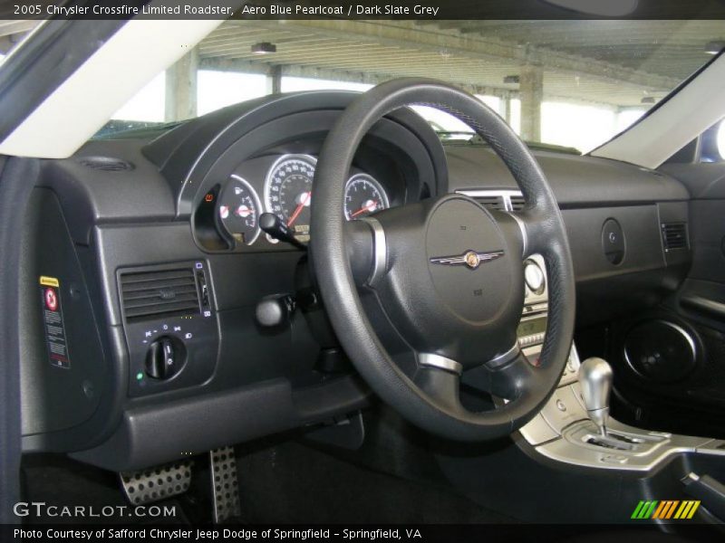 Dashboard of 2005 Crossfire Limited Roadster