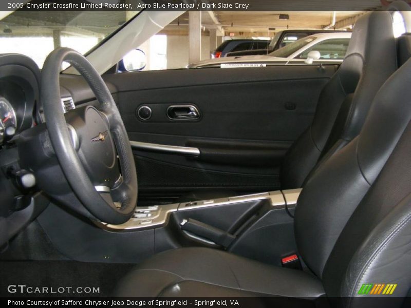  2005 Crossfire Limited Roadster Dark Slate Grey Interior