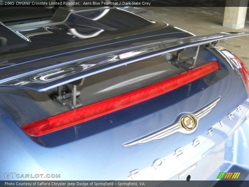 Aero Blue Pearlcoat / Dark Slate Grey 2005 Chrysler Crossfire Limited Roadster