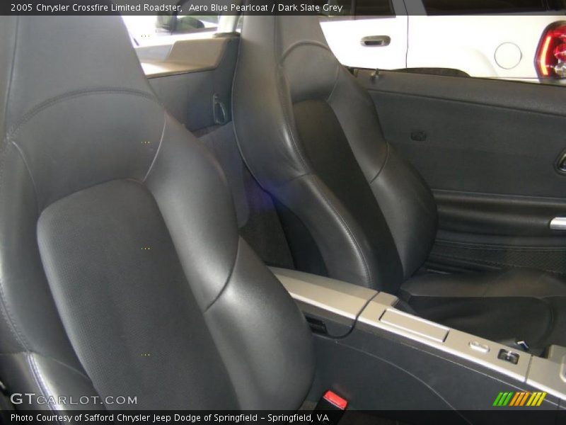 Aero Blue Pearlcoat / Dark Slate Grey 2005 Chrysler Crossfire Limited Roadster